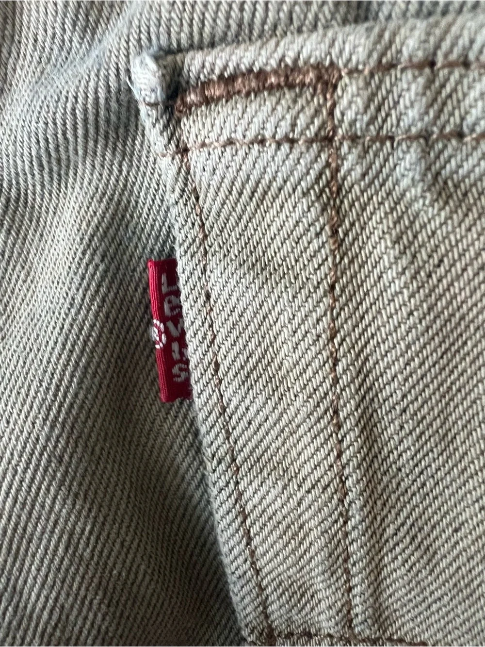 Levi's 578 Baggy Denim Jeans Men's 30x30 Faded Olive/Sage Green 90’s Streetwear
